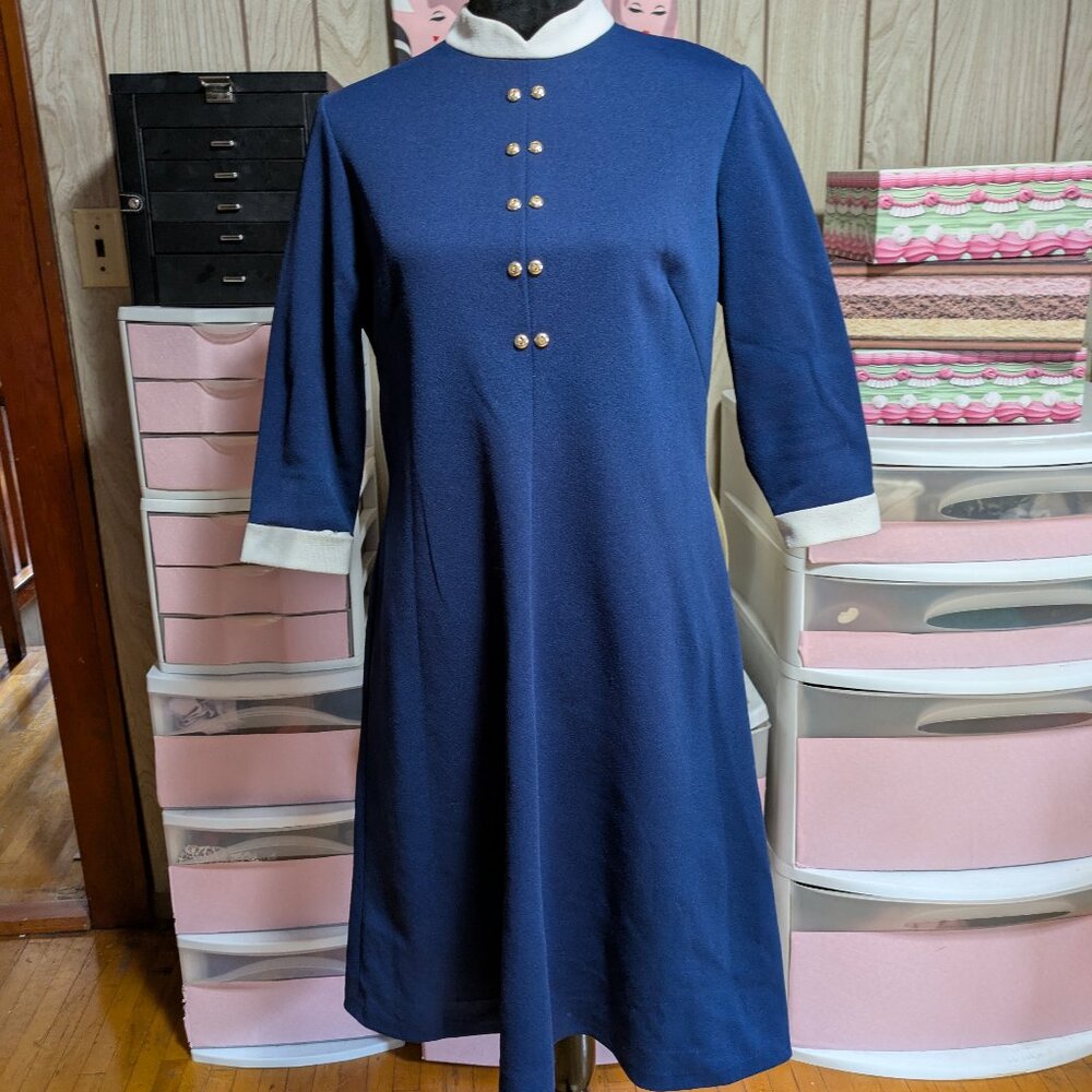 True Vintage 60s Plus Sized Dress